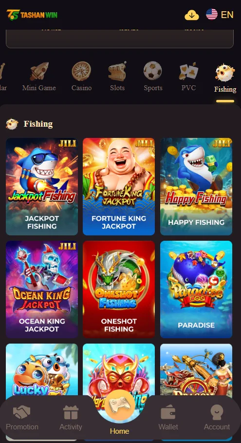 Fishing games